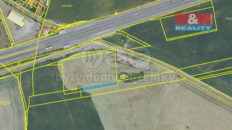 Prodej komerčního pozemku, Líšnice, 602 m2