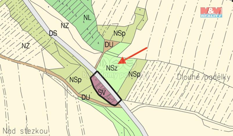 Prodej zahrady, Konice - Ladín, 3941 m2