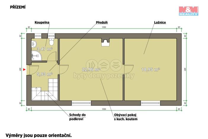 Prodej chalupy, Běšiny, 68 m2