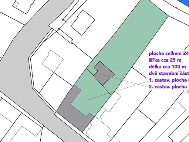 Prodej pozemku pro bydlení, Olbramovice, 2487 m2