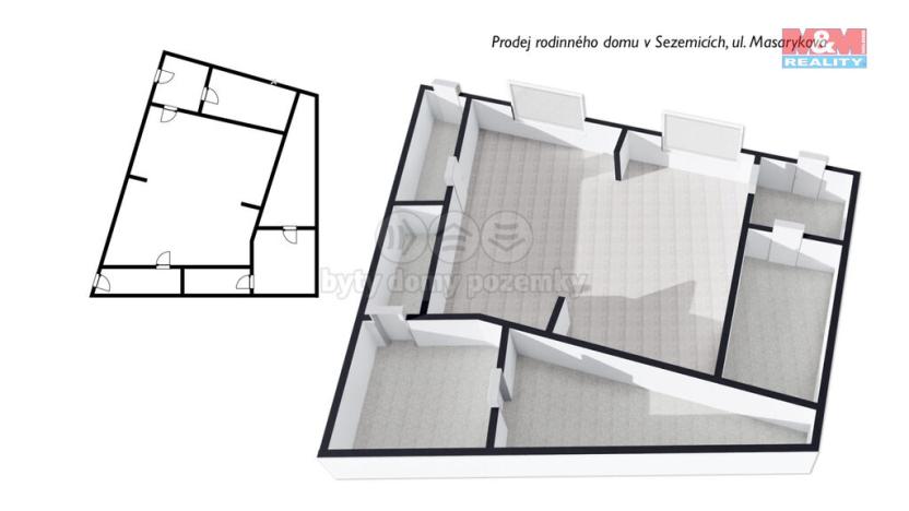 Prodej obchodního prostoru, Sezemice, Masarykova, 85 m2