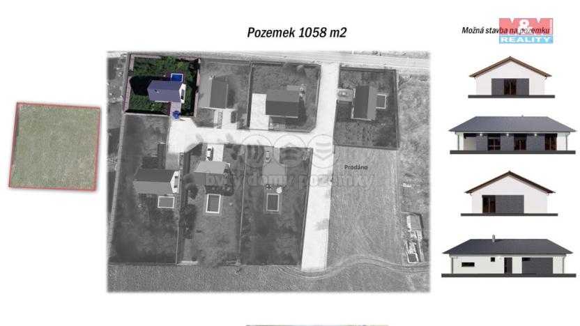 Prodej pozemku pro bydlení, Sedlčany - Sestrouň, 1058 m2