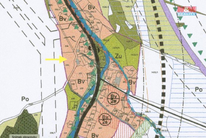 Prodej pozemku pro bydlení, Vápenná, 1442 m2