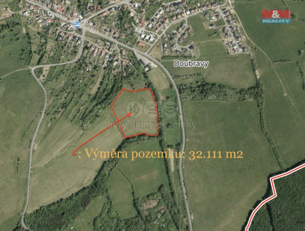 Prodej pozemku pro komerční výstavbu, Doubravy, 32111 m2