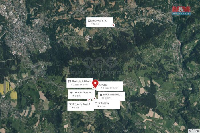 Prodej pozemku pro bydlení, Pěnčín, 1277 m2