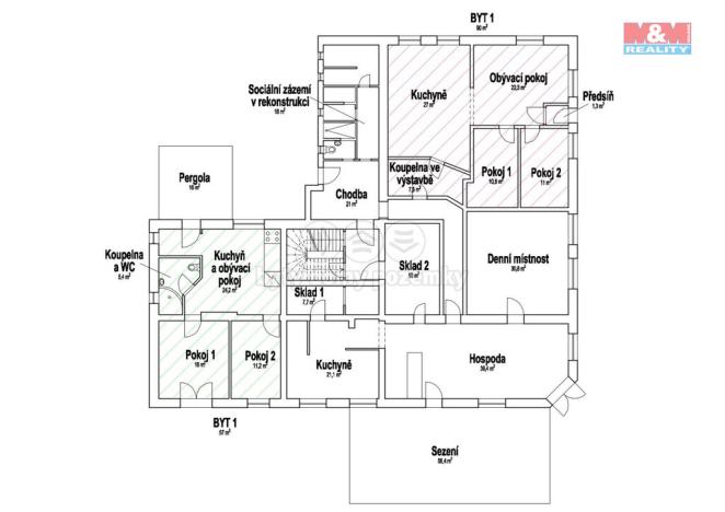 Prodej činžovního domu, Bystřice - Jarkovice, 350 m2