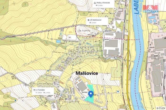 Prodej pozemku pro bydlení, Malšovice, 1308 m2