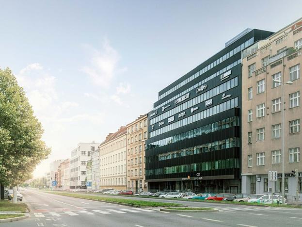 Pronájem kanceláře, Praha - Karlín, Sokolovská, 340 m2