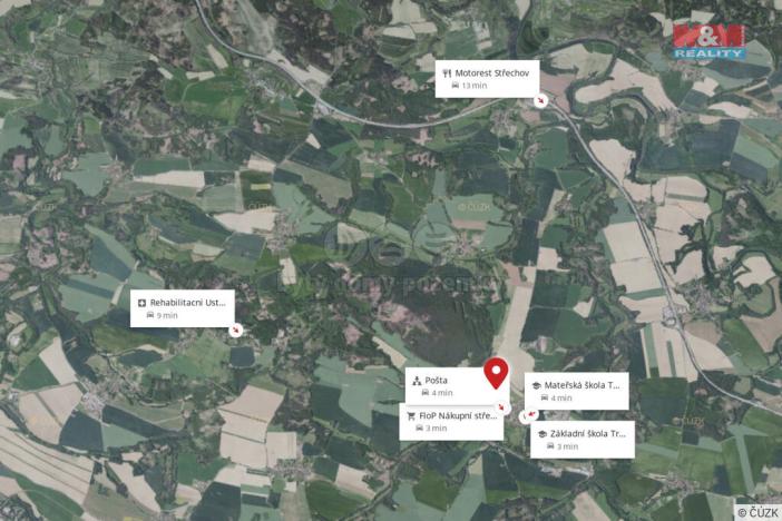 Prodej pozemku pro bydlení, Trhový Štěpánov, 1021 m2