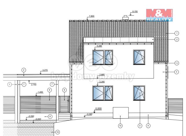 Prodej rodinného domu, Tršice, 102 m2