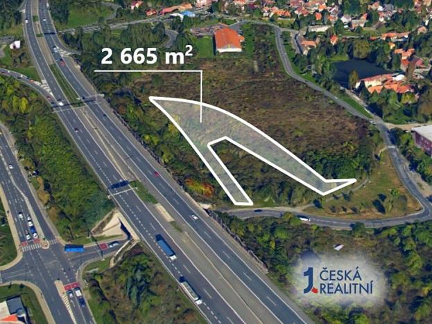 Prodej pozemku pro komerční výstavbu, Praha - Horní Počernice, 2665 m2