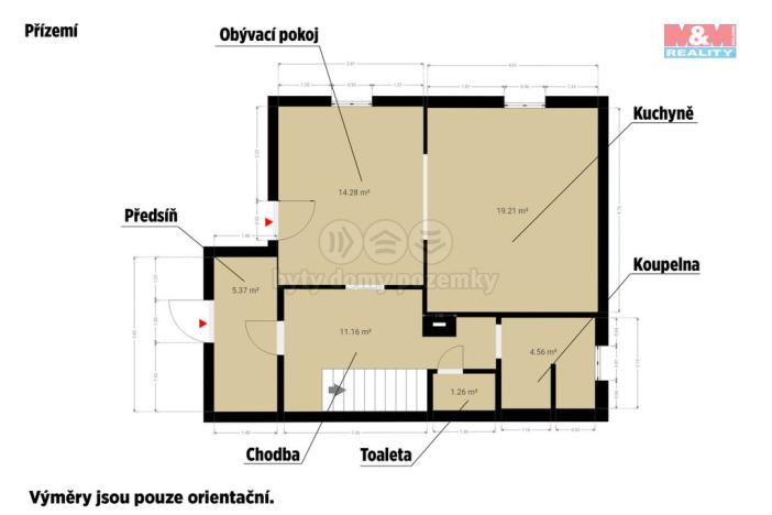 Prodej rodinného domu, Hrádek - Odolenov, 142 m2