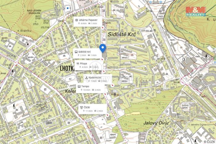 Pronájem kanceláře, Praha - Krč, Štúrova, 84 m2