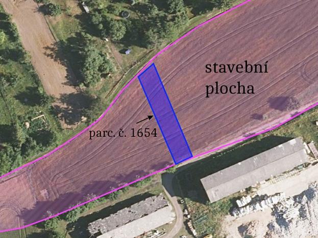 Prodej pozemku pro bydlení, Počenice-Tetětice, 430 m2