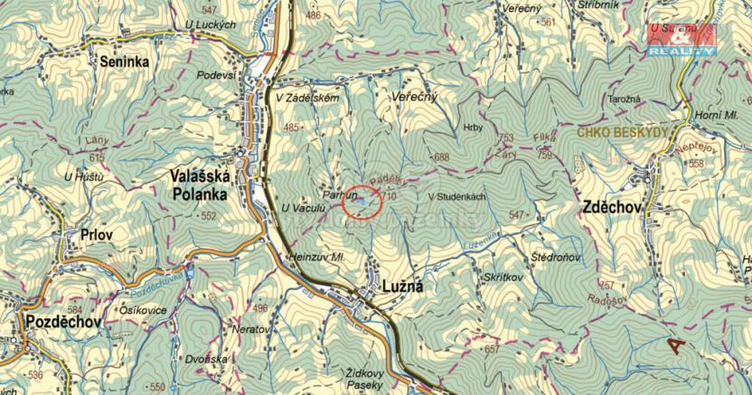 Prodej lesa, Lužná, 5438 m2