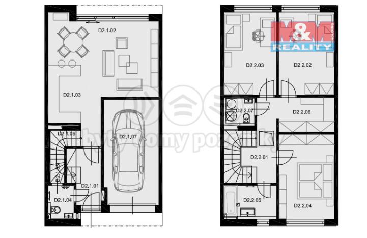 Prodej rodinného domu, Praha, Trabantská, 126 m2