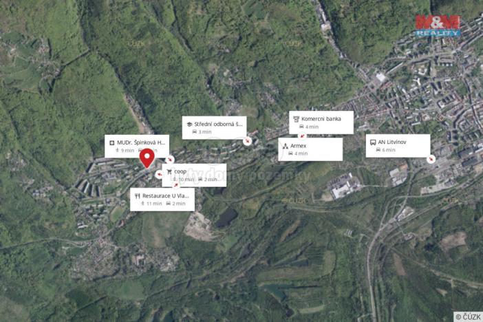 Prodej bytu 4+1, Litvínov - Janov, Hamerská, 84 m2