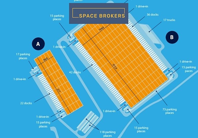 Pronájem skladu, Zdice, 12000 m2