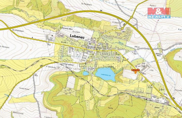 Prodej pozemku pro bydlení, Lubenec, 808 m2