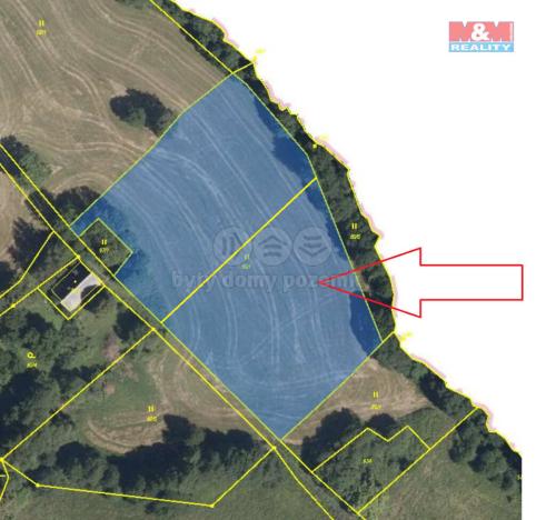 Prodej zahrady, Žacléř, Černá Voda, 4239 m2