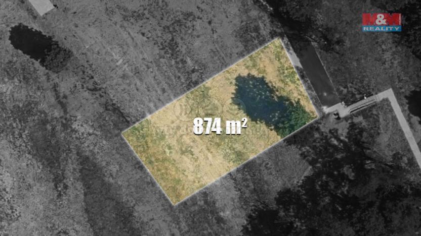 Prodej pozemku pro bydlení, Podhořany u Ronova, 874 m2