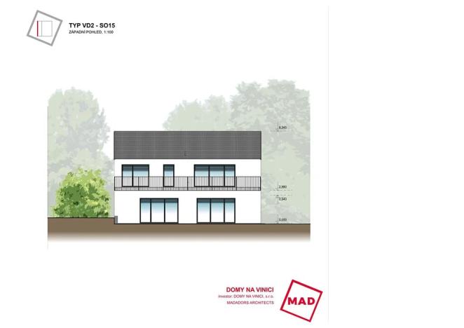 Prodej bytu 3+kk, Němčičky, 77 m2