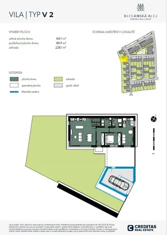 Prodej vily, Klecany, Topolová, 182 m2