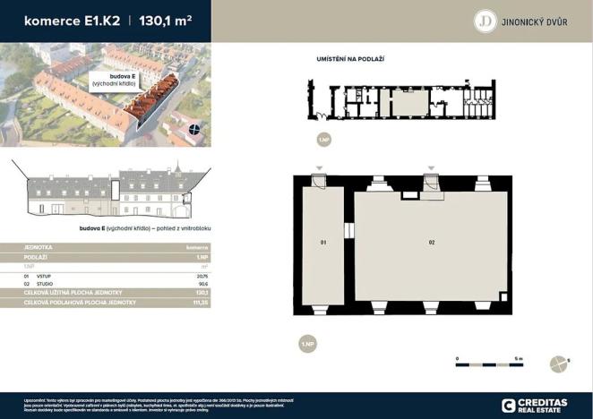 Prodej obchodního prostoru, Praha - Jinonice, Řeporyjská, 130 m2