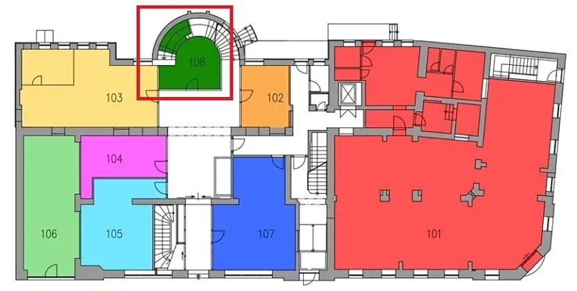 Pronájem kanceláře, Frýdek-Místek, tř. T. G. Masaryka, 21 m2