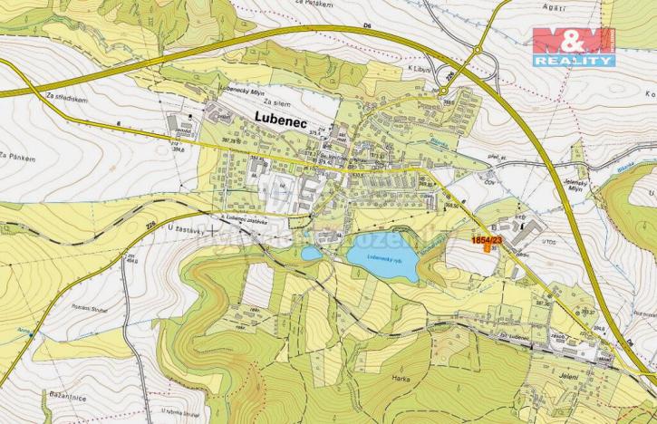 Prodej pozemku pro bydlení, Lubenec, 763 m2