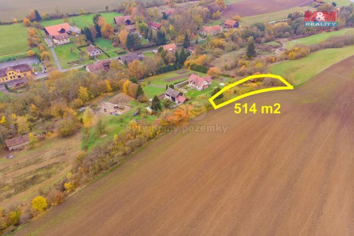 Prodej louky, Chyjice, 514 m2