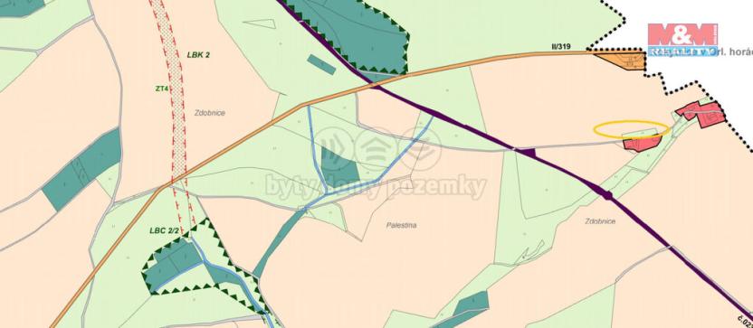 Prodej zahrady, Pěčín, 1143 m2