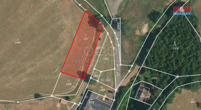 Prodej zahrady, Vidochov - Stupná, 949 m2