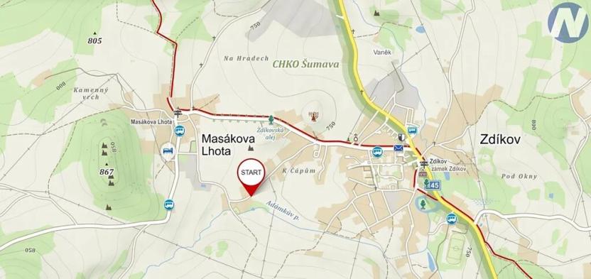 Prodej pozemku pro bydlení, Zdíkov, 1858 m2