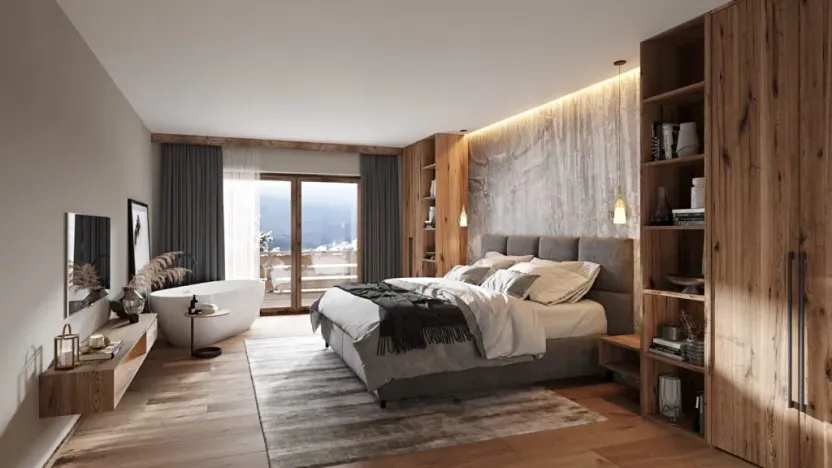 Prodej bytu 2+kk, Fulpmes, Rakousko, 40 m2