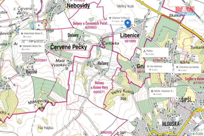 Prodej pozemku pro bydlení, Libenice, 1139 m2