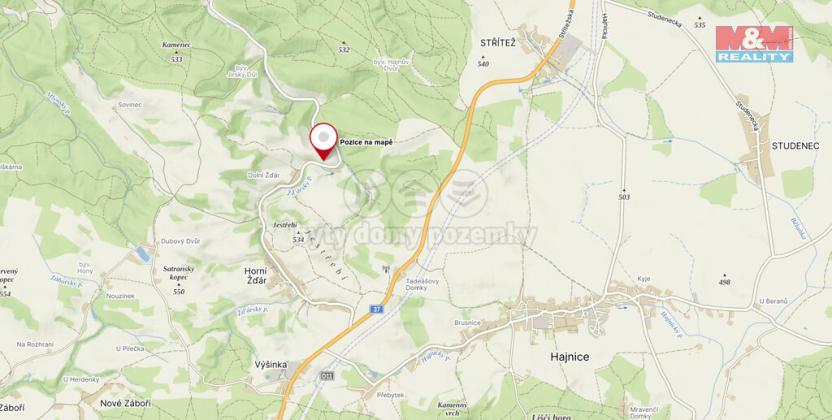 Prodej louky, Hajnice, 2160 m2