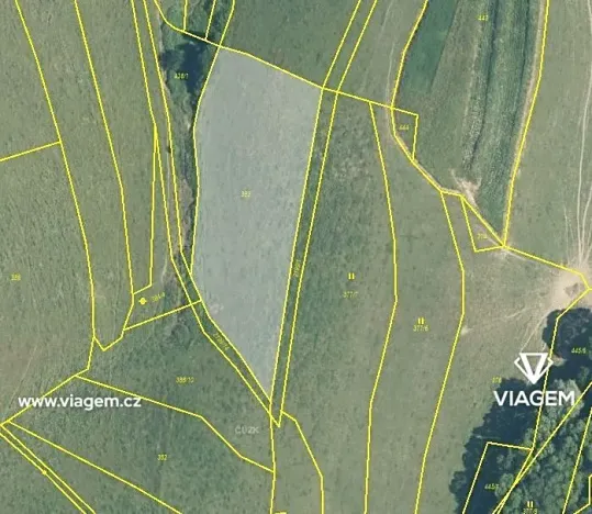 Prodej podílu pole, Lhota u Vsetína, 1642 m2