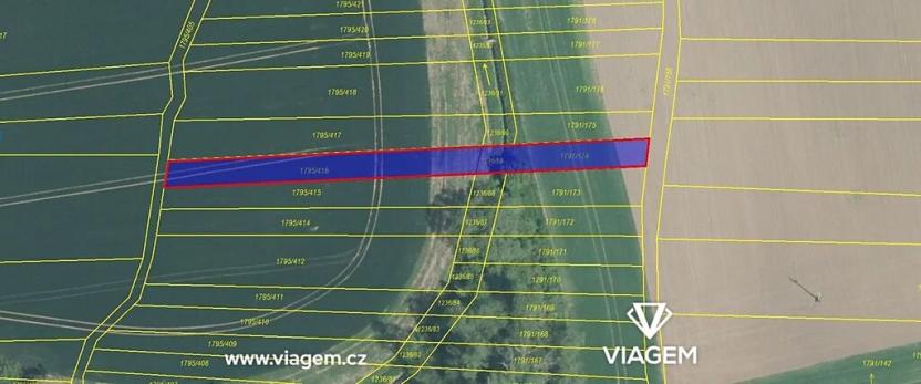 Prodej podílu pole, Morkovice-Slížany, 343 m2