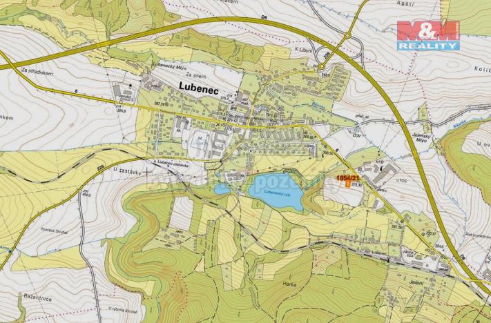 Prodej pozemku pro bydlení, Lubenec, 722 m2