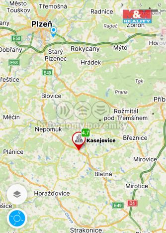 Prodej pozemku pro bydlení, Kasejovice, 1149 m2
