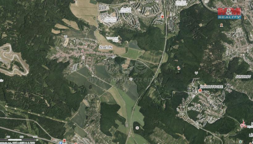 Prodej pole, Brno - Žebětín, 4186 m2