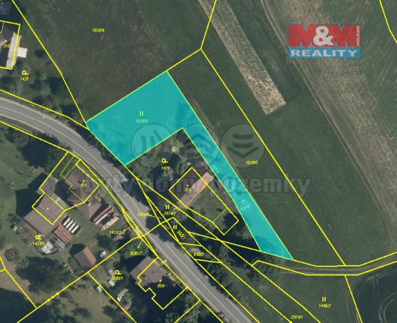 Prodej pozemku pro bydlení, Nekoř - Bredůvka, 1779 m2