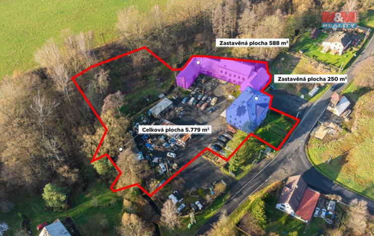 Prodej činžovního domu, Česká Kamenice - Kerhartice, 1028 m2