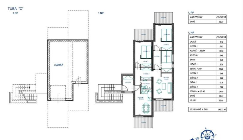 Prodej rodinného domu, Loučná pod Klínovcem, 146 m2