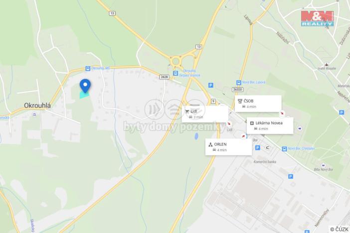 Prodej pozemku pro bydlení, Okrouhlá, 1353 m2