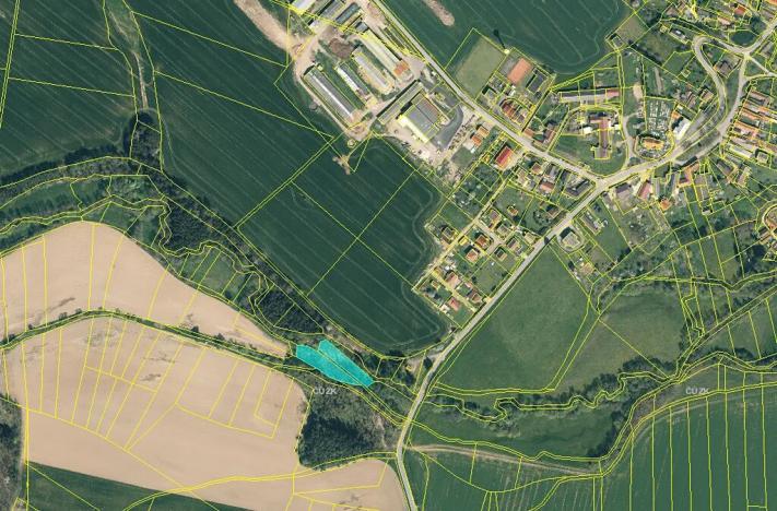 Prodej podílu pole, Šebířov, 15676 m2