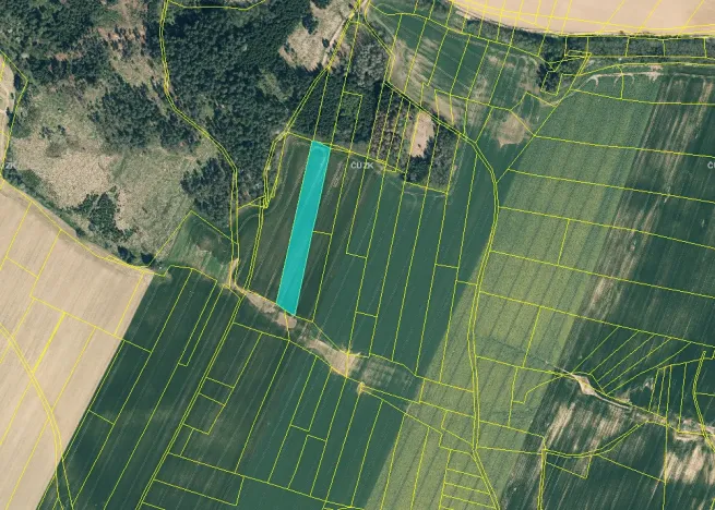 Prodej podílu pole, Šebířov, 15676 m2