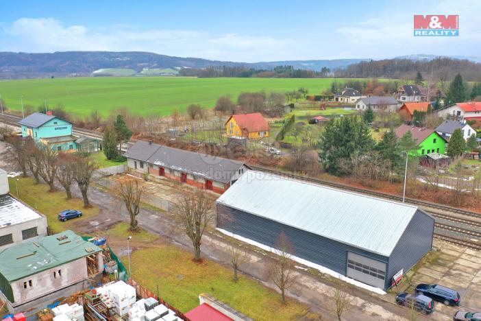 Prodej výrobních prostor, Lázně Bělohrad, Nádražní, 850 m2