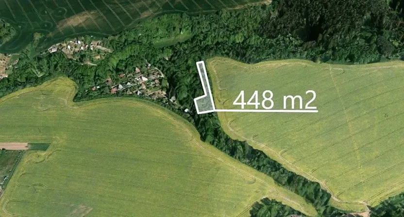 Prodej pole, Doubravice nad Svitavou, 448 m2